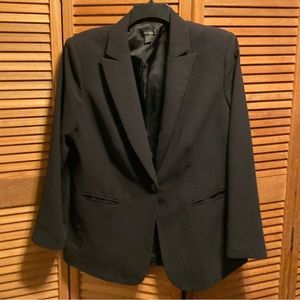 Style & Co. Black Classic Blazer